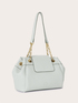 Bolso de hombro con cadena dorada image number 3