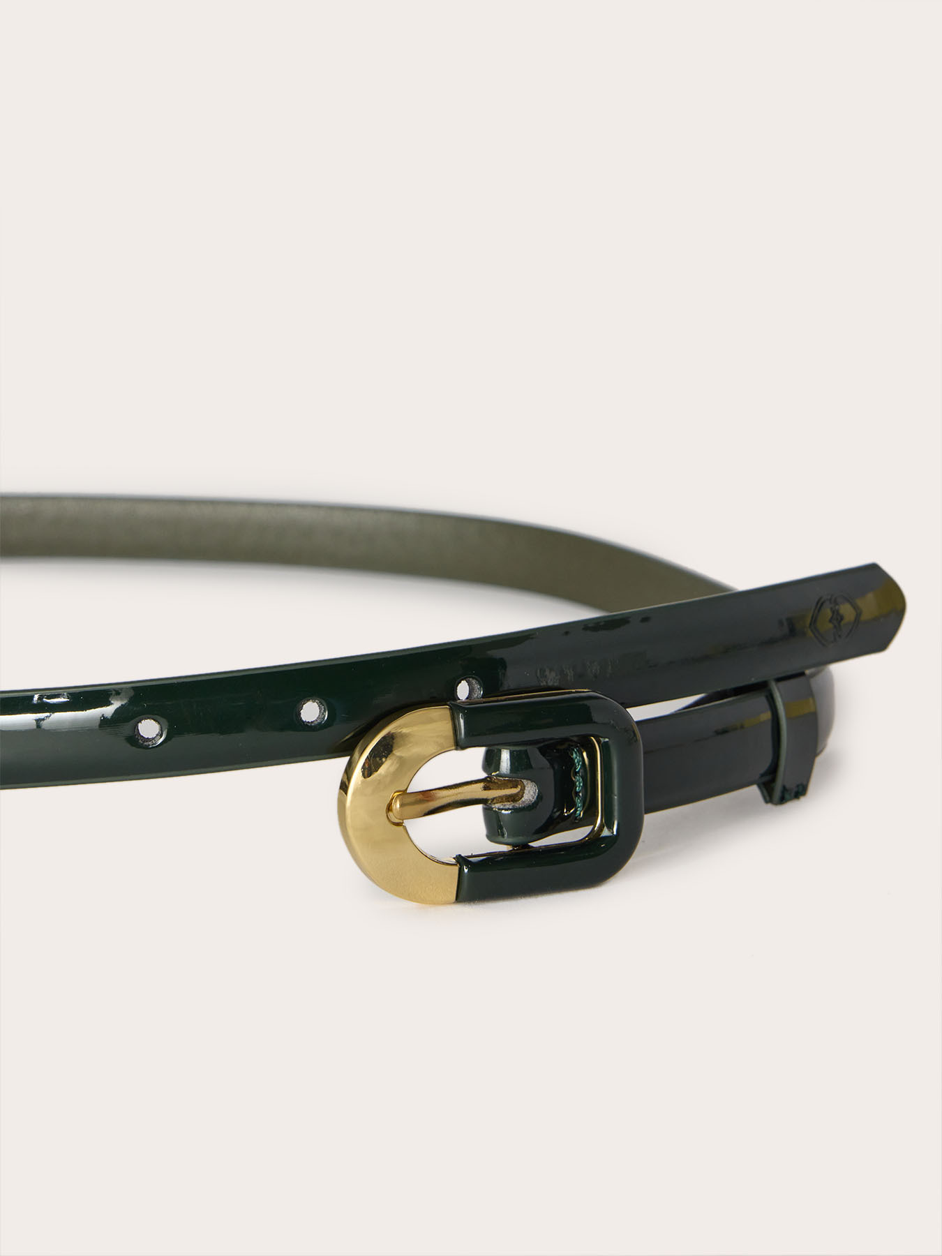 Belt with metal buckle image number 2