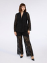 Lace flare pants image number 3