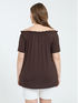 Off-Shoulder-T-Shirt aus Viskose-Jersey image number 1