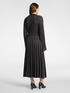 Striped knit dress image number 1