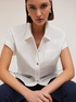 Camicia kimono in cotone image number 3
