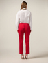Chinos aus Baumwollsatin image number 1