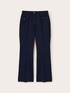 Flare-Jeans mit aufgestickten Steinchen image number 4