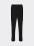 Slim-fit trousers in stretch fabric image number 4