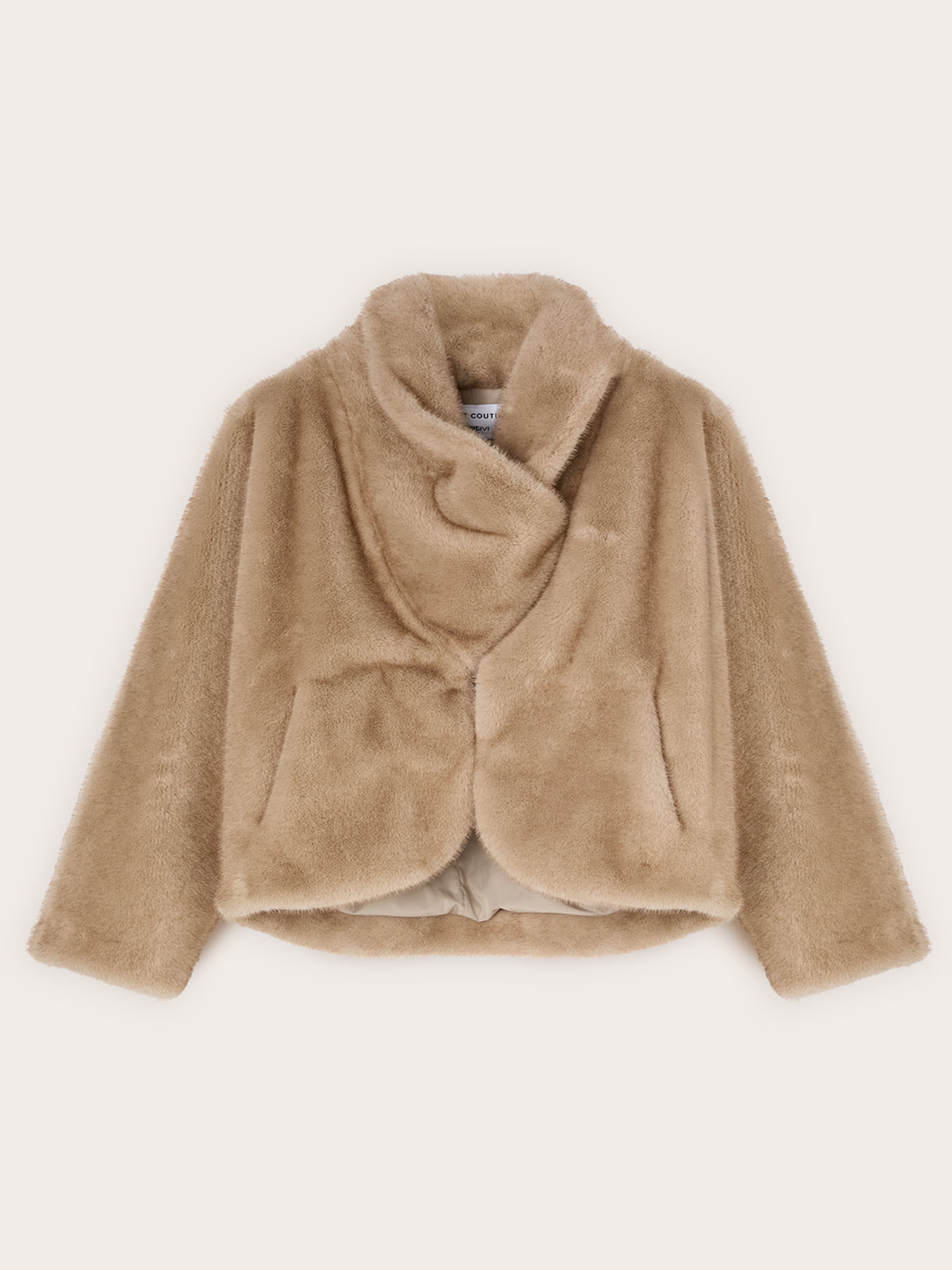 Smart Couture plush effect jacket image number 5