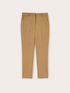 Regular fit trousers in technical fabric image number 3