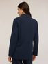 Single-breasted jacket with contrast stitching image number 1