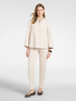 Unstructured cotton blend jacket image number 2