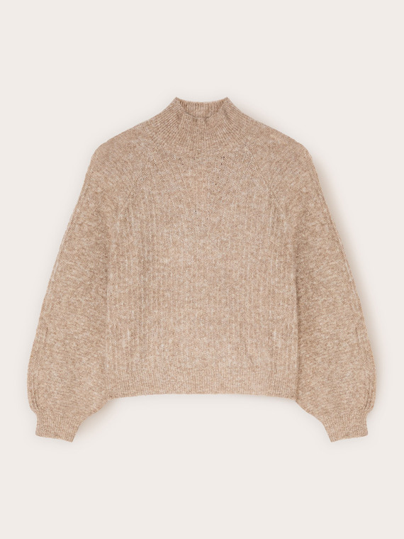 Oversized sleeve sweater