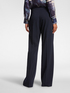 Men's trousers in flowing fabric image number 1