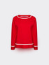 Maglia rigata misto viscosa image number 4