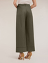Wide trousers with openwork detail image number 1