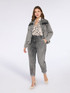 Jeansjacke mit Glitzersteinen image number 2