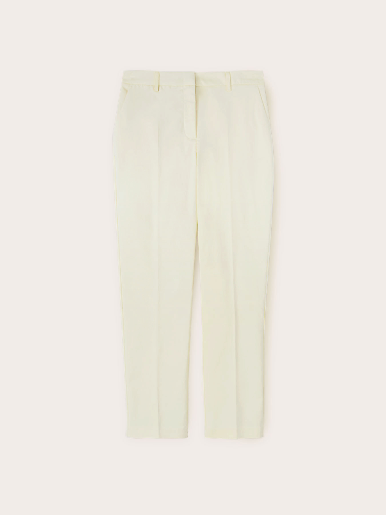 Regular fit trousers in technical fabric image number 3