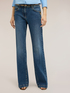 Flare jeans with jewel detail image number 2