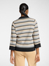 Maglia rigata misto viscosa image number 1