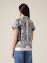 Blusa de satén estampada image number 1