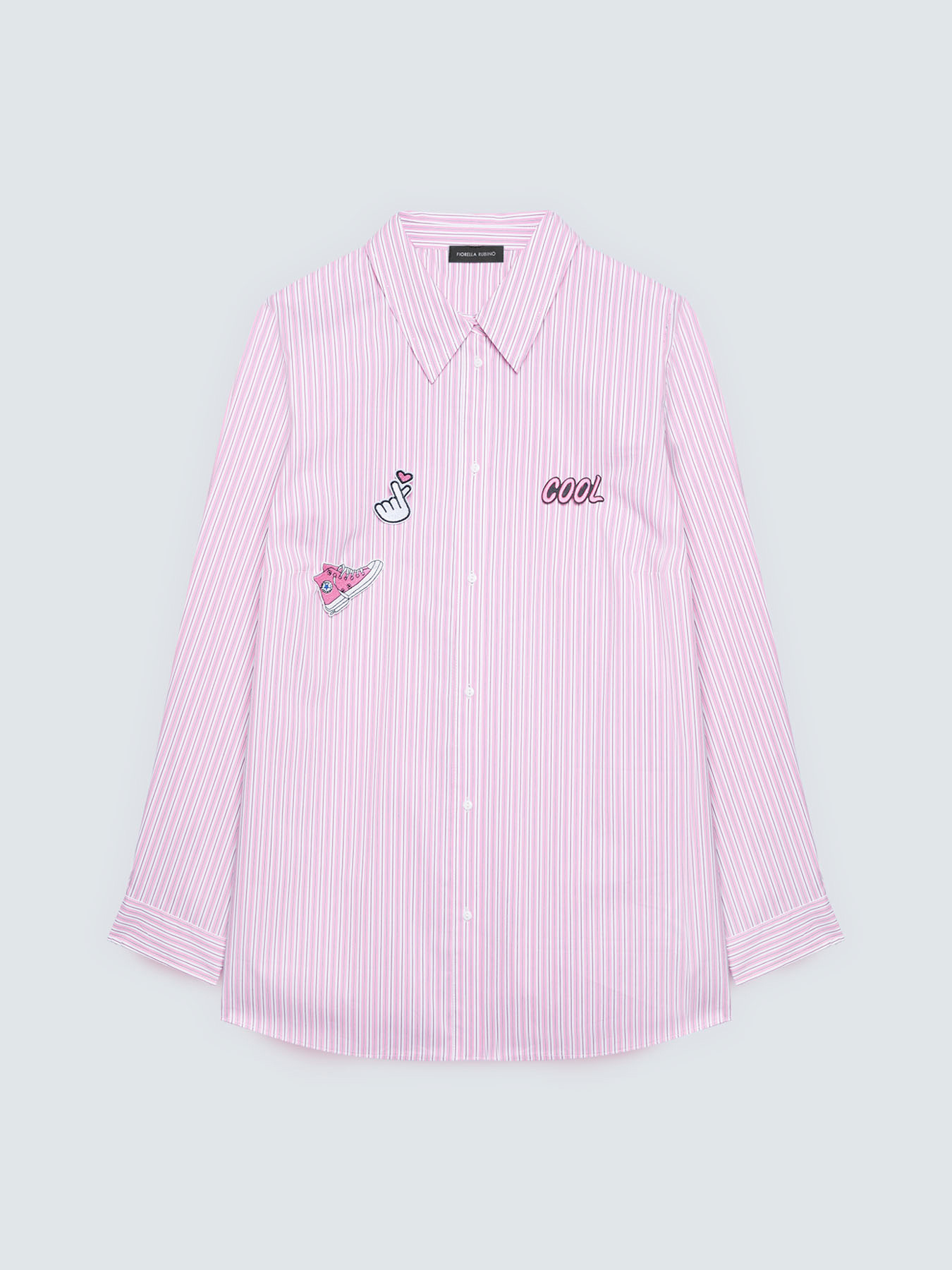 Camisa a rayas de algod&oacute;n image number 6