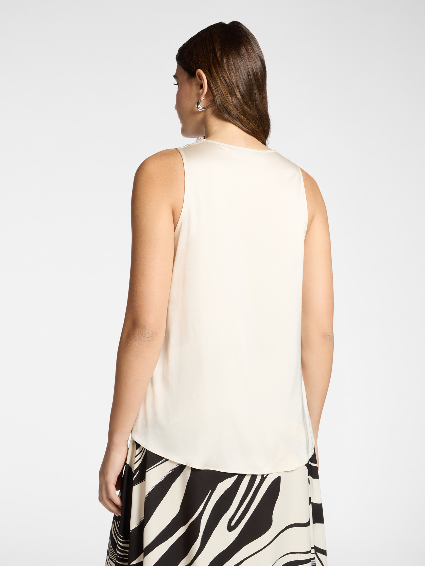 Viscose satin top image number 1