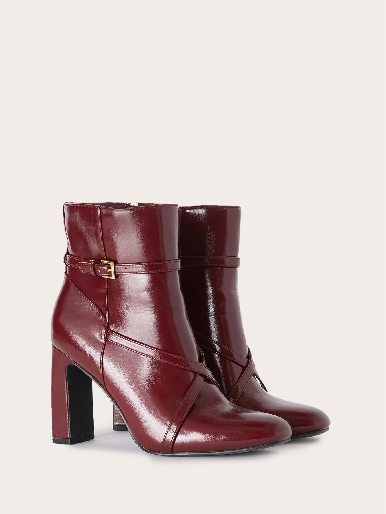 Ankle boot with straps image number 1