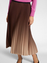 Pleated gradient skirt image number 3