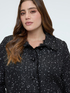 Jacke mit Pailletten und Fransendetails image number 2