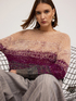 Pulover degrade din amestec de mohair image number 3