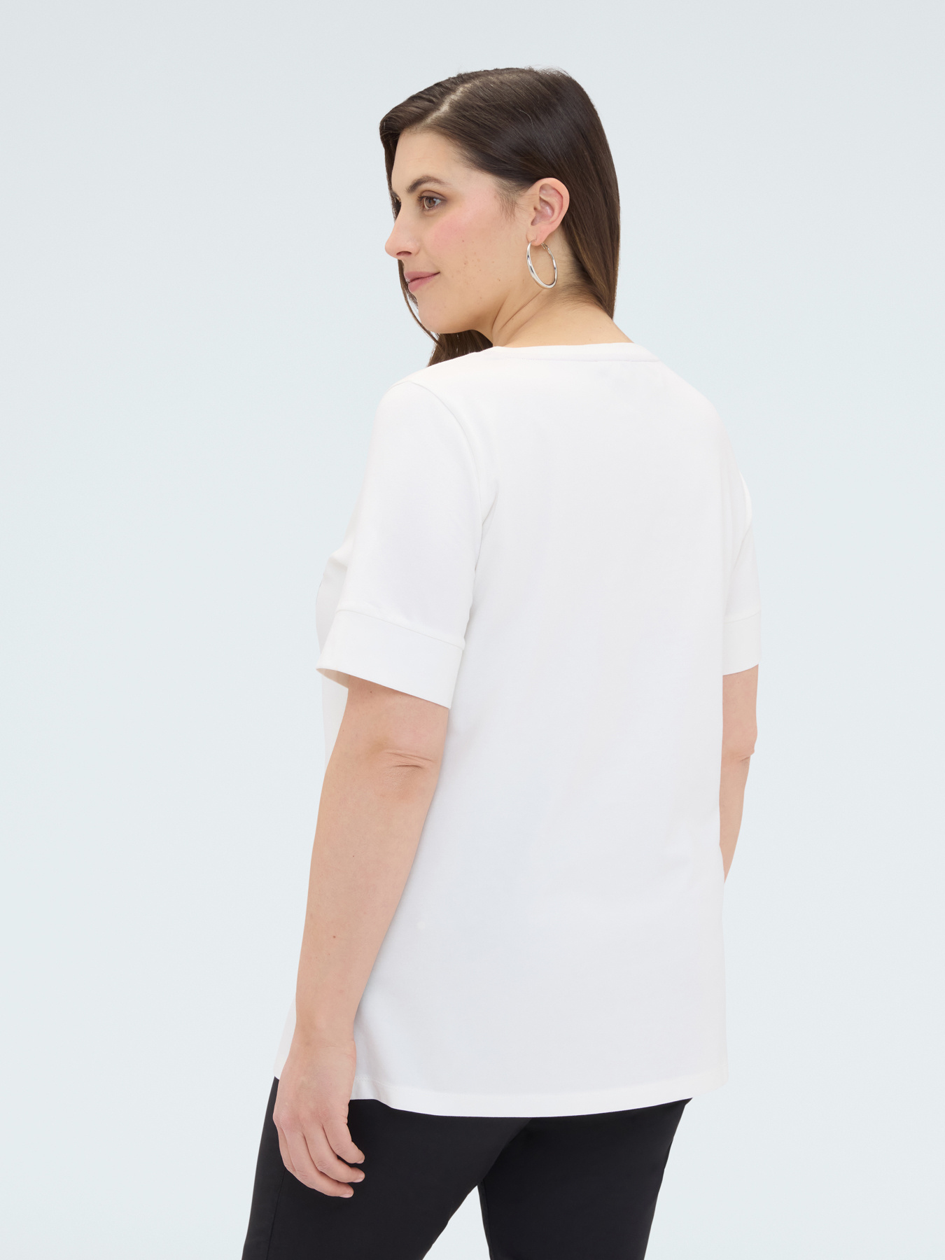 Cotton t-shirt with BLOOM print image number 1