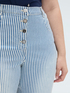 Striped Barrel Jeans image number 3