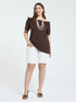 Off-Shoulder-T-Shirt aus Viskose-Jersey image number 3