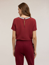 Jumper with knitted trim image number 1