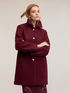 Bouclé wool coat image number 2