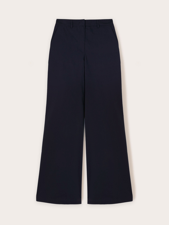 Pantaloni palazzo in cotone