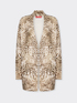 Langer Cardigan im Animalier-Look image number 4