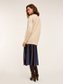Cardigan aus Wollmischgewebe, mit all-over Pailetten-Besatz image number 1