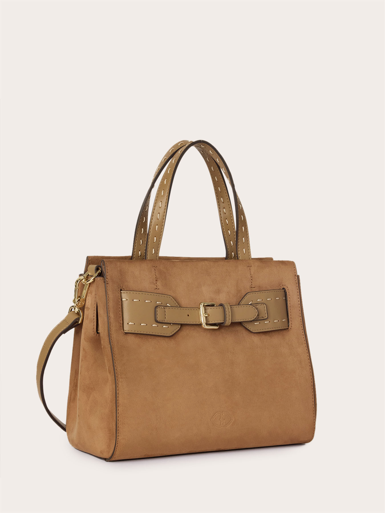 Barrel bag with buckle image number 3