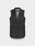 Sleeveless blazer image number 4