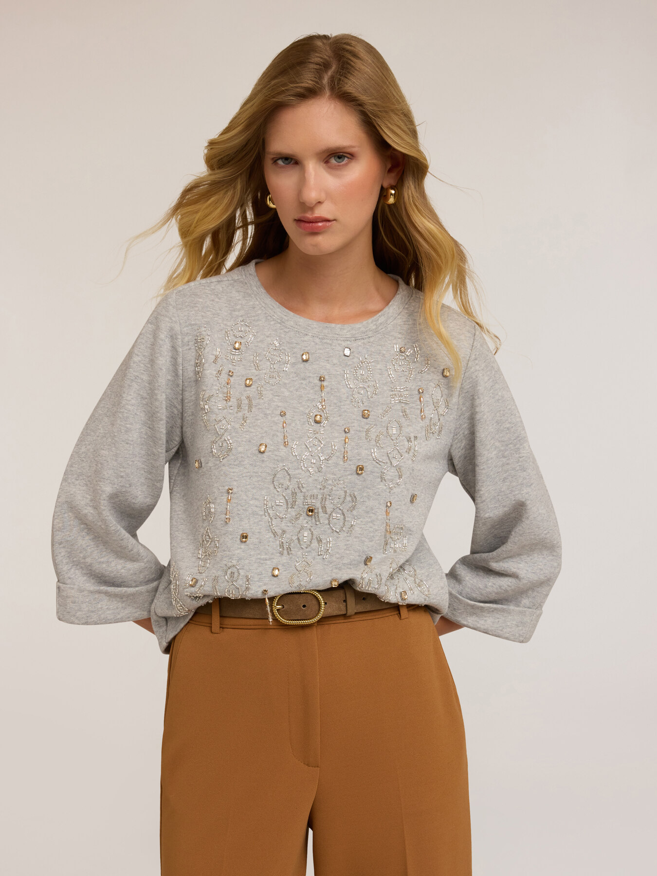 Sudadera bordada image number 2