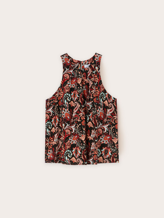 Ethnic print top