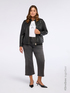 Jeans cropped lavaggio stone washed image number 0