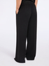 Wide leg pants in stretch fabric image number 1