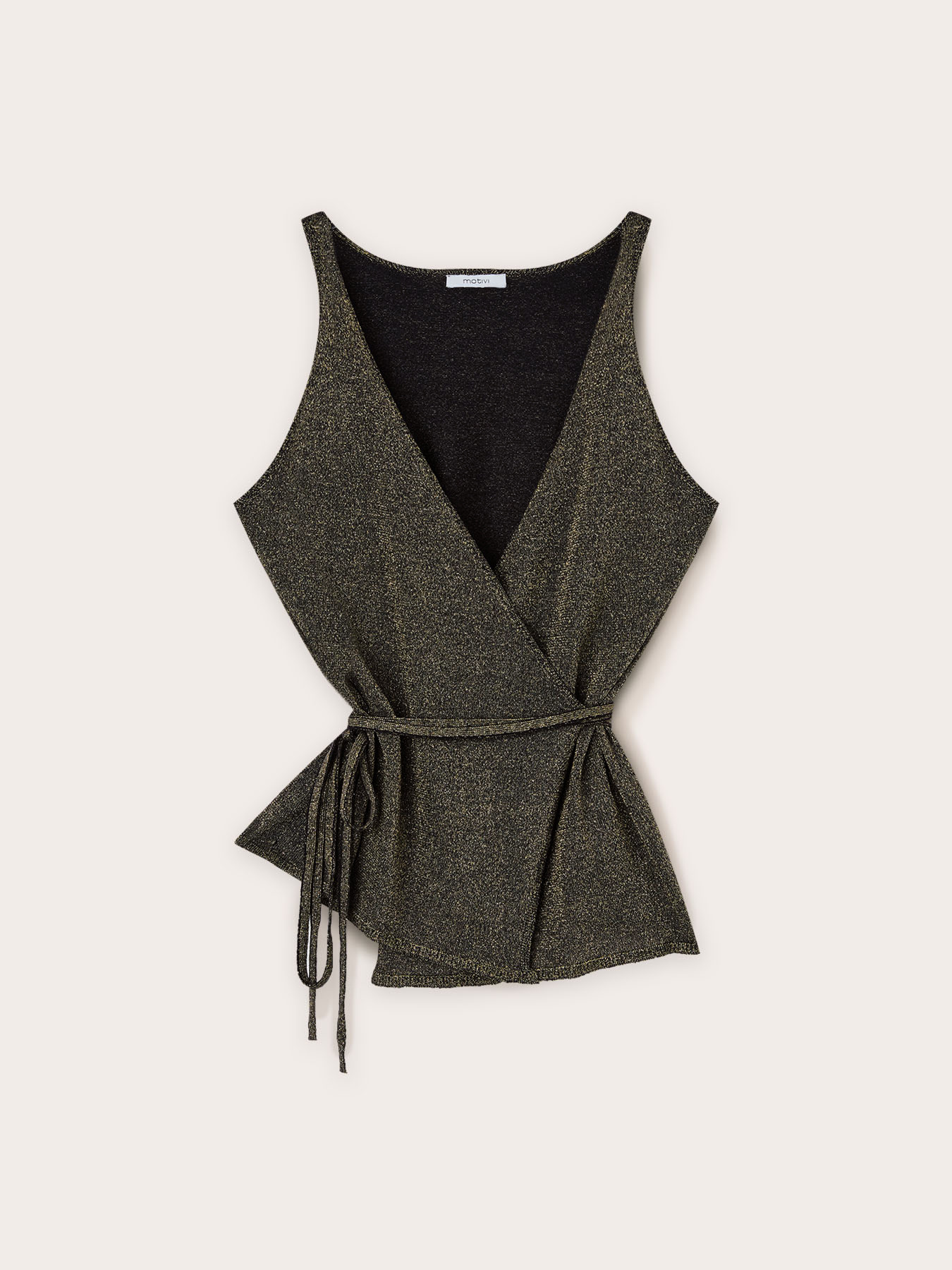 Wickelj&auml;ckchen aus Lurex-Strick image number 3