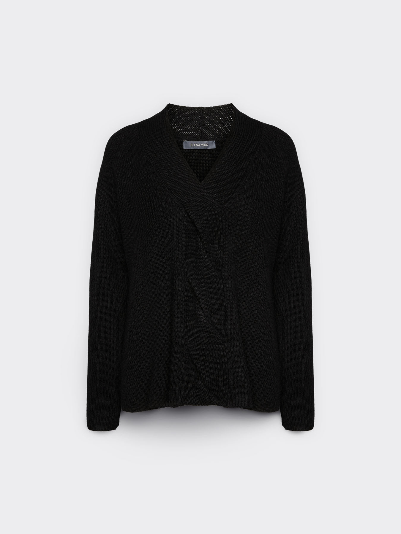 Maglia con maxi treccia image number 4