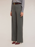 Pinstripe lurex palazzo trousers image number 2