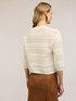 Openwork viscose blend sweater image number 1