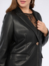 Blazer in tessuto spalmato image number 2