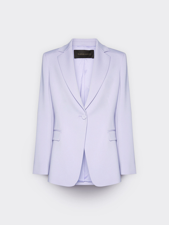 Strukturierter Blazer aus Cady