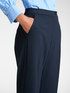 Wide leg trousers with cuffs image number 3