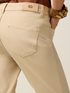Pantalones ajustados de mezcla de algodón image number 2
